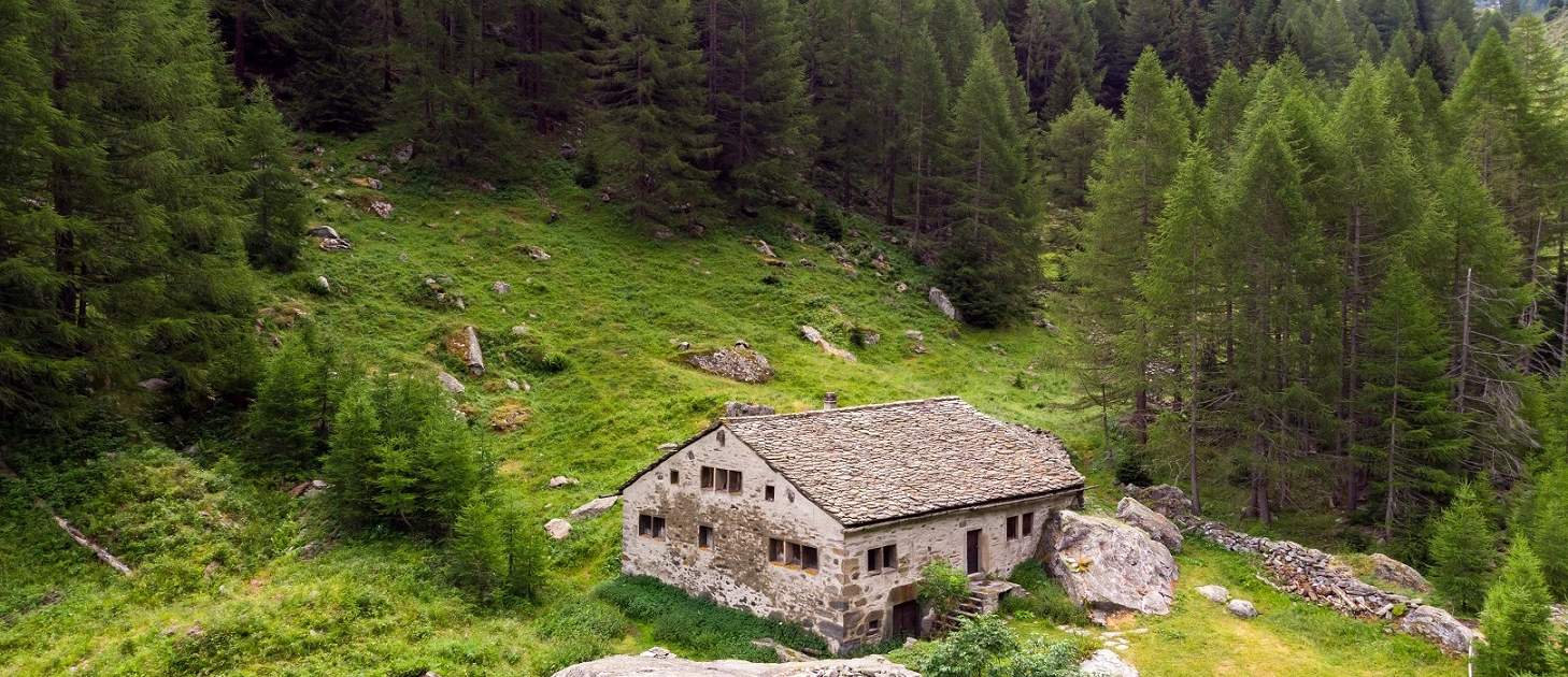 Ehemaliges Wirtshaus Zer Taferna am Stockalperweg Johanneli Fy